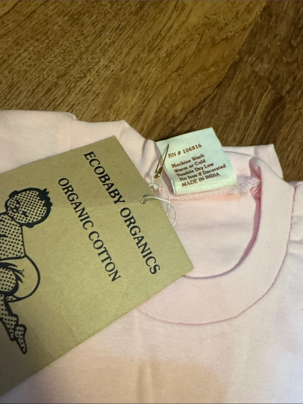 EcoBaby Kids 100% Organic Cotton Kids Pajamas - size 7/8 - NWT